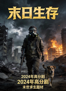 美剧《末日生存》海报，末世求生题材，2024年高分剧